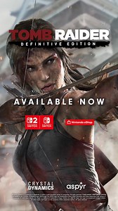 The moment is here—Lara’s Switch™ 2 debut is live! Don’t miss Tomb Raider: Definitive Edition. Play now! | Aspyr Media