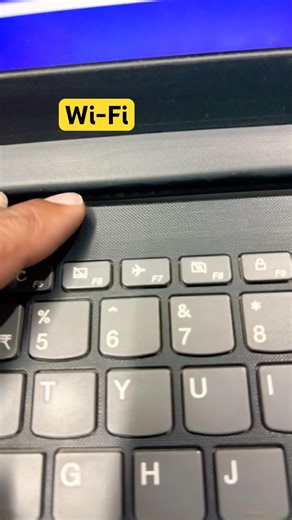 Lenovo 81MT Series Laptop Wi-Fi Internet Not Working Problem#macnitesh#keyboardtricks#2026short