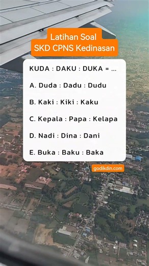 Soal SKD CPNS Kedinasan 2026 (Contoh/Latihan) untuk persiapan CAT SKD 2026🔥