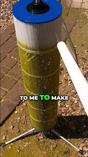 Clean Pool Filters FAST with This Cyclone Pool Filter Cleaner!