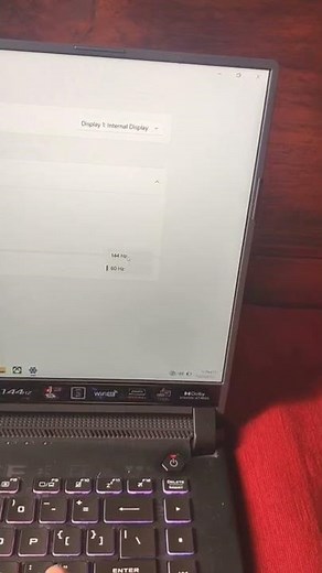 Here's How to Change Display Refresh rate on windows 11 #windows #windows11 #windows10 #asusrogstrix