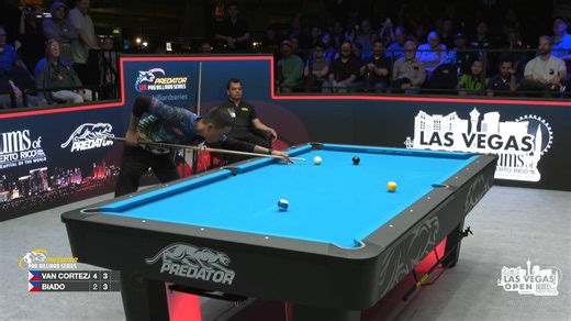 Corteza vs Biado ▸ FINAL RACK ▸ Las Vegas Men's Open | Predator Pro Billiard Series