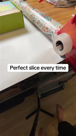 @taunya.cullumber on Instagram: "Cut the wrapping paper perfectly Every Time. If you dont see it tagged comment “paper25” and I’ll send it to you. #WrappingPaper #GiftWrapping #Wrapping #WrappingGifts"