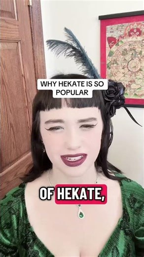 Why hekate is so popular. #hekate #divinefeminine #witchcraft #occult #pagan