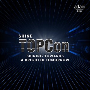 40 reactions | Presenting our Shine TOPCon Solar Module Performs exceptionally well under extreme weather conditions Providing superior results with up to 85% Bifaciality Let’s GetSUNplugged with AdaniSolar #Solar #SolarEnergy #AdaniSolar #PVmodules #GetSUNplugged | Adani Solar | Facebook