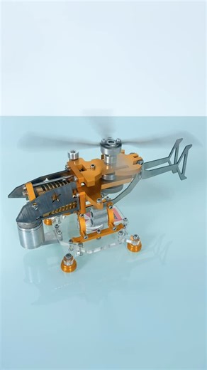 Nikolatoy Song | Steampunk Helicopter Model | Instagram