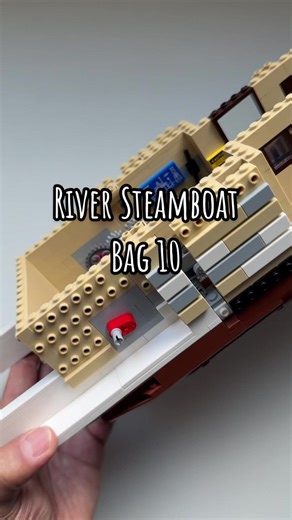 River Steamboat Bag 10 Lego Building Guide