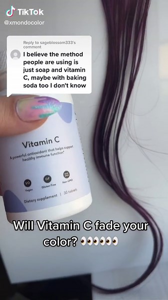 Does Vitamin C Remove Hair Color? Let's Find Out!