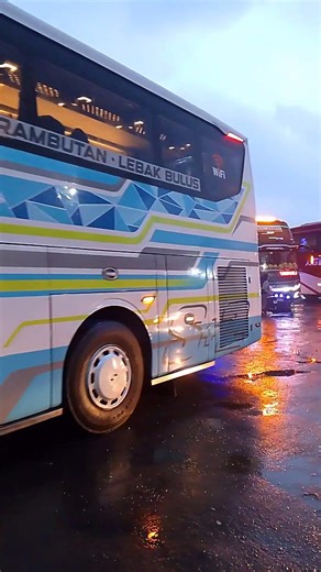 "Top luxury bus with the best comfort on the southern Java route."#bestpremium #shortvideo #busmania