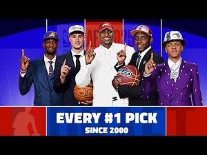 First Pick in Every #NBADraft (2000–2025)
