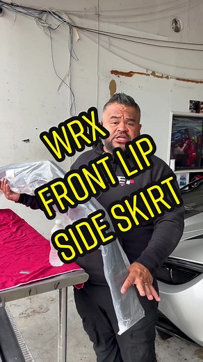 Subaru WRX Front Lip and Side Skirt Installation