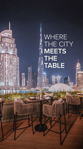 Habitat Architects on Instagram: "A restaurant shaped by ancient memory and a contemporary city. @nazcaadubai, is a collaborative design by Habitat Architects and @znera.space, where modern luxury meets the visual language of the ancient Nazca civilisation. The interiors are dark, composed and deliberately dramatic, drawing from symbolic iconography to create depth and character within a refined contemporary setting. Outdoors, the experience opens up to the Dubai skyline, with uninterrupted view