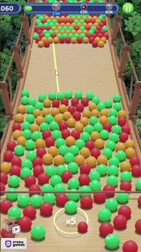 🔥 Bubble Fall - The Ultimate Bubble Shooter Challenge! 🎯💥 (EP - 296) - Short