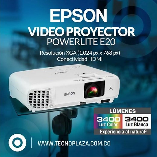 Video Proyector Epson Powerlite E20