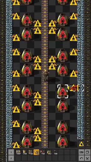 Factorio - Furnace Stack 1C #factorio #timelapse #tutorial