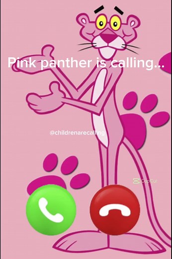 Funny Pink Panther Cartoon Song for Kids