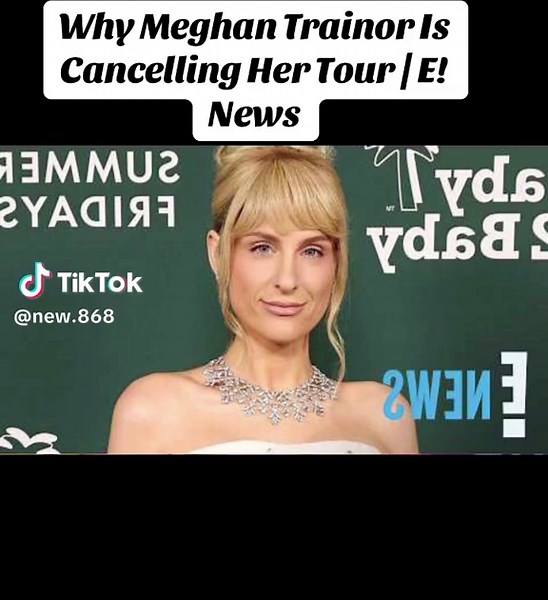 Why Meghan Trainor Is Cancelling Her Tour | E! News #enews #tour #meghantrainor