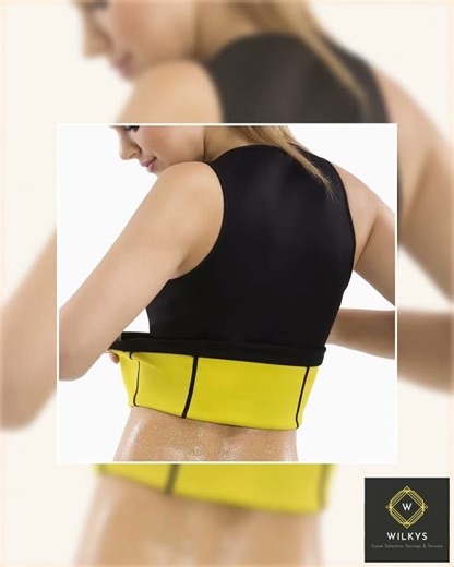 Neoprene Sweat Body Shaper Vest – Women’s Slimming Sauna Tank Top