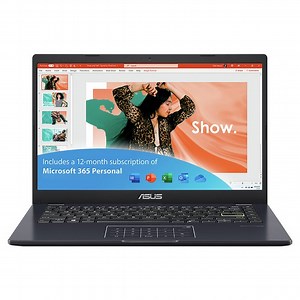 Buy ASUS E410 14in 4GB 128GB Laptop -Blue   Microsoft 365 Bundle | Laptops | Argos