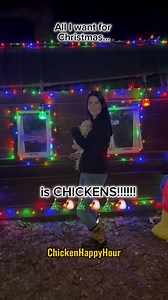 It’s TIME for Chicken Christmas! 🐔🎄 #chickens #christmas #christmassongs #rooster #parody #alliwantforchristmasisyou #chickensofinstagram #christmasgifts #backyardchickens #funnyanimals #comedy #chickenhappyhour Frankie’s audio: @borariechorar 🎅 | Chicken Happy Hour