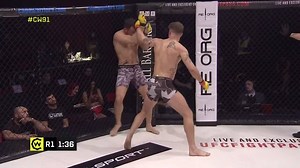 3.1K views · 24 reactions | MADNESS!!  When Ross Houston MMA met Aaron Khalid at CW91  Houston returns in his toughest fight yet, July 21st at #CW95 against Mr Bag & Tag - Nathan Jones  | Cage Warriors | Facebook