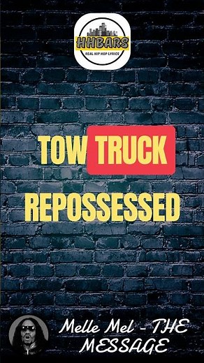 Melle Mel - The Message (1st Verse from "THE MESSAGE" by Grandmaster Flash & The Furious Five)