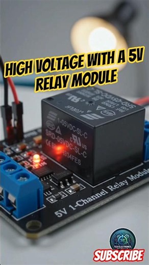 How to Use a 5V Relay Module with Microcontrollers! 🔌✨ #arduino #microcontroller #relay #automation