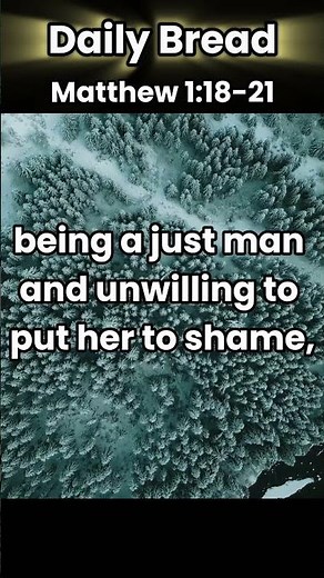 Advent Reading | “Matthew 1:18–21” ESV | #dailydevotion #dailyblessings