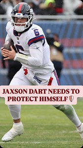 Jaxson Dart has been evaluated for a concussion 4 times during his rookie season. Is his style of play sustainable? #nfl #giants #fyp #bigblue #jaxsondart | The Arena: Gridiron