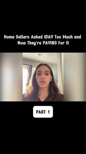 Home Sellers Asked WAY Too Much and Now They're PAYING For It #financialtips #debtfree #moneytok #personalfinance #moneytips
