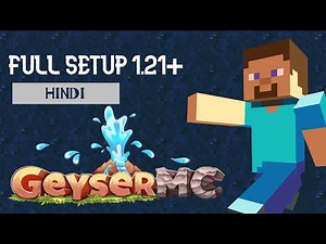 How to Install and Configure GeyserMc plugins in minecraft server 1.21.8