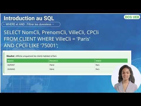 Introduction au SQL