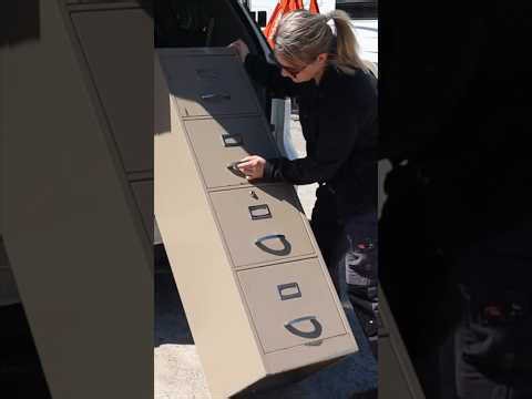 From old filing cabinet to high end decor… 🗄️🌱😍