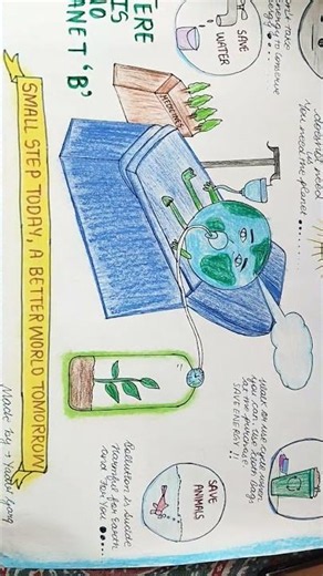 ##easy poster on global warming