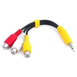 Remplacement pour Sony Tv Video Av Component Adapter Cable, 3.5mm to 3 Rca Av Input Adapter Cbf Signal Cable pour Sony Tv - 23cm / 9 inch | Rakuten