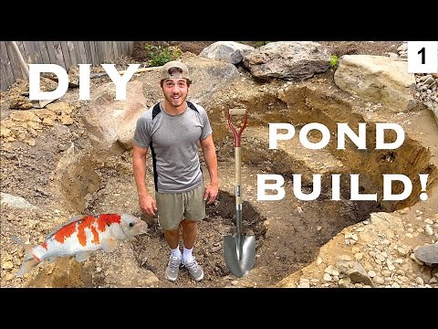 How to Build BACKYARD POND!! (DIY+ Cheap)