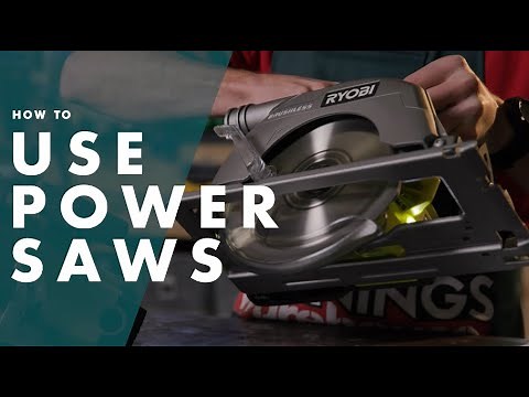 Tools 101: How To Use A Power Saw - Bunnings Warehouse [Tutorial]