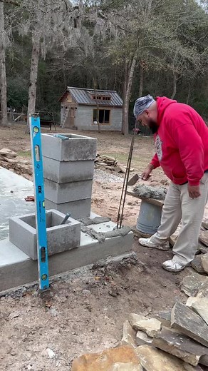 Creative Stacking with Stone Masonry Blocks