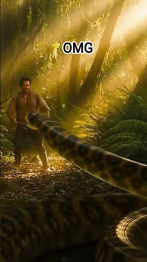 Anaconda attacks a human suddenly