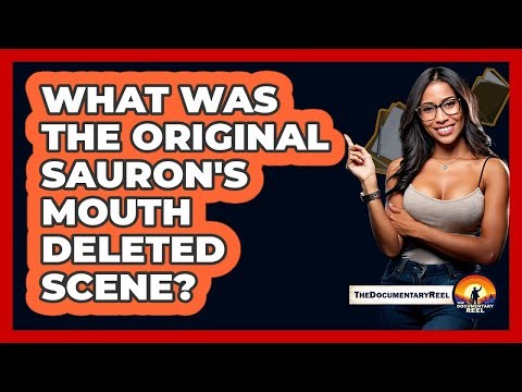 What Was The Original Sauron's Mouth Deleted Scene?
