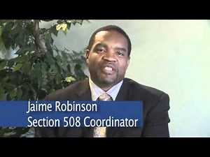 Section 508 Awareness Video