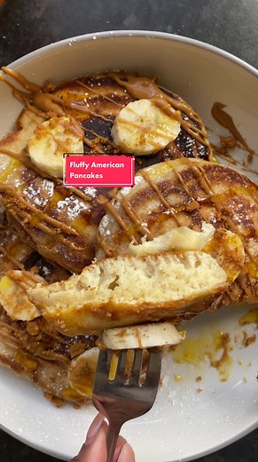 Fluffy American Pancakes: 1-Serving Recipe