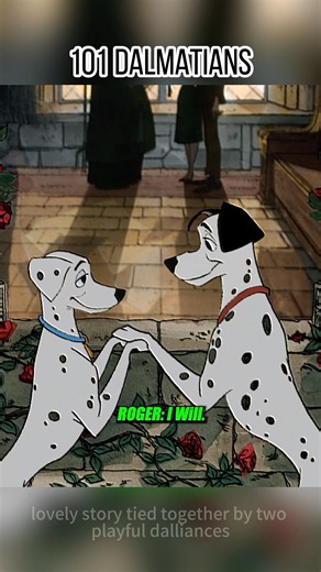 💞Pongo Sets‑Up Roger & Anita’s Cute Meet‑Cute And Wedding🤍#101Dalmatians #pongo
