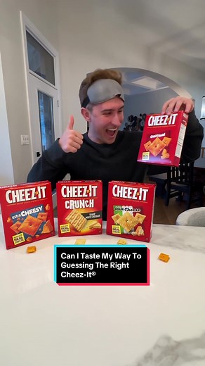 #ad #CheezIt Can I Taste My Way To Guessing The Right Cheez-It® Flavour!?