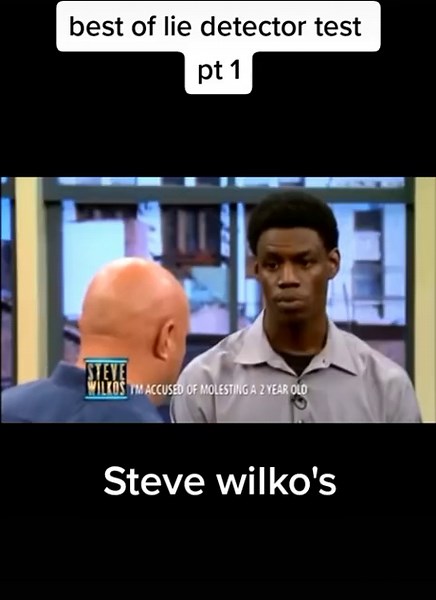 Lie Detector Test Drama on Steve Wilkos Show
