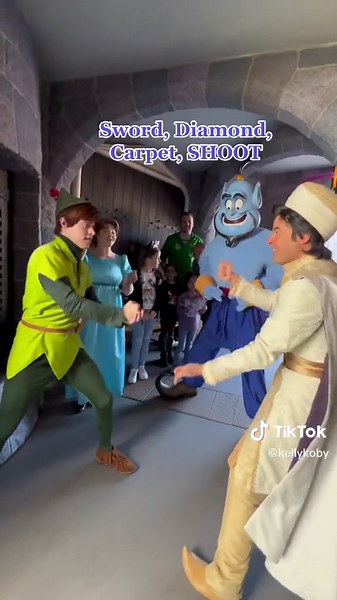 Disney Character Interaction Fun