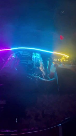 LED Engine Bay Test… Clean or Too Much? 🤔🔥 #automobile