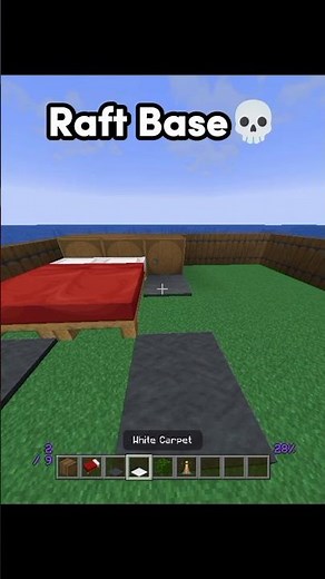 Minecraft Raft Base💀