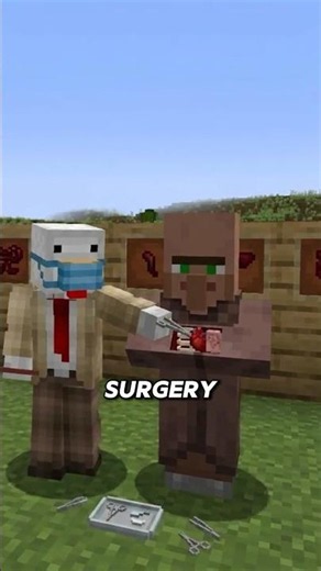 What's Inside a Villager #minecraft