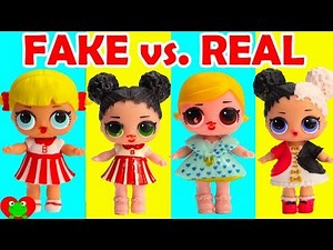 FAKE LOL Surprise Dolls Fake vs Real